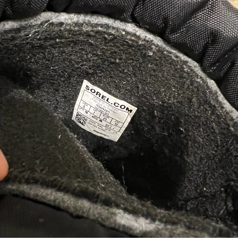 Sorel Kids Black Winter Boots